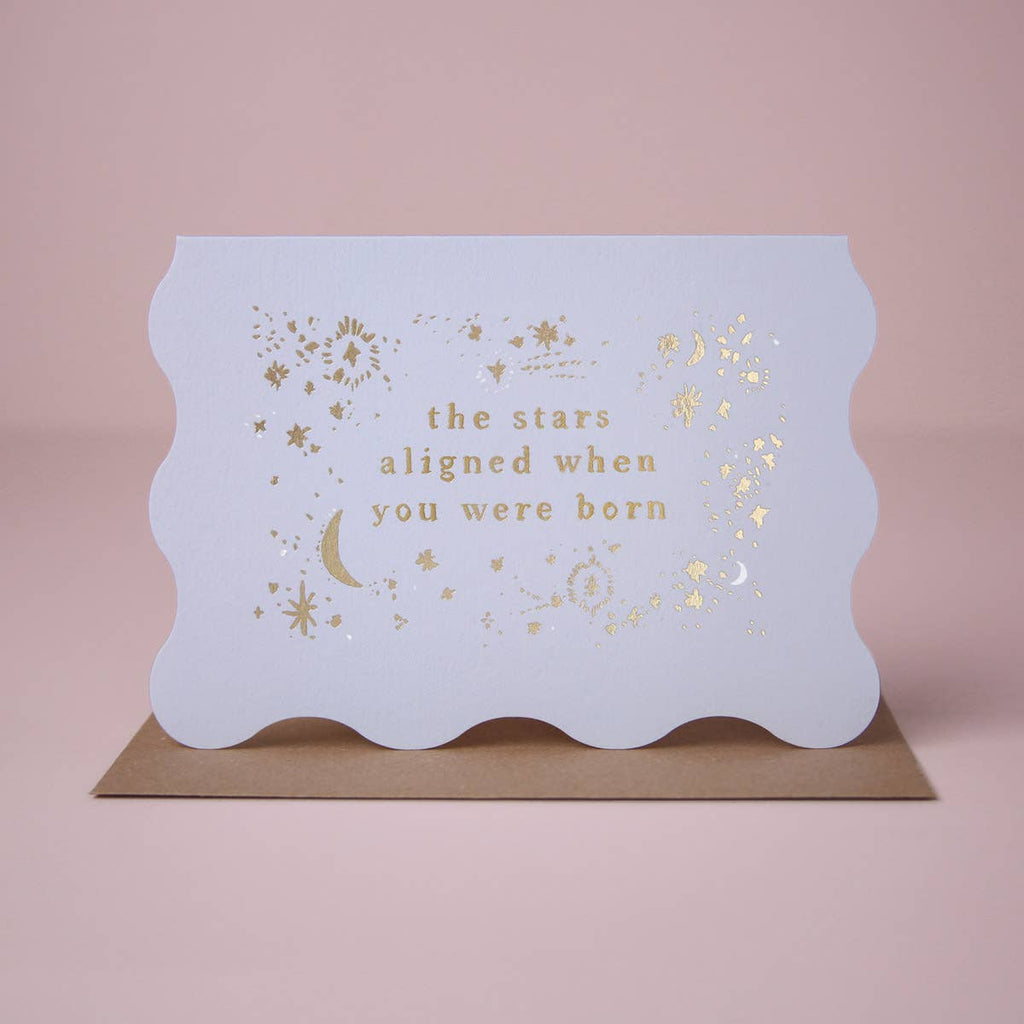 Stars Aligned Birthday Card | Greeting Cards | Minimalist