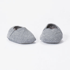 Tane Organics Knit Booties - Grey