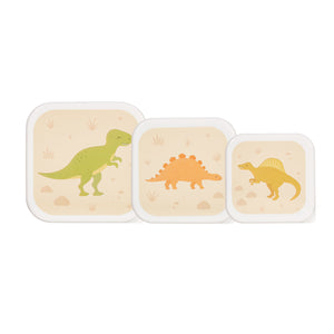 Sass & Belle Desert Dino's Lunch / Snack Boxes - Set of 3