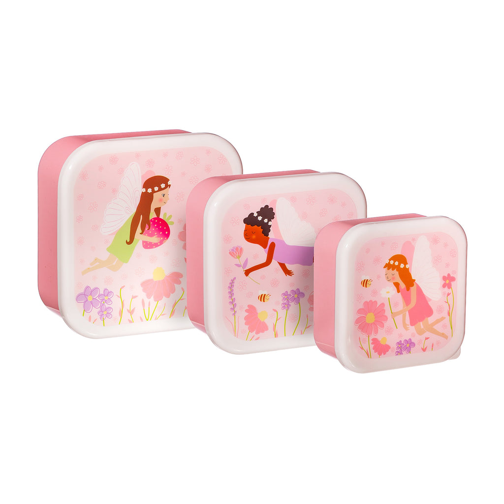 Sass & Belle Fairy Lunch / Snack Boxes - Set of 3