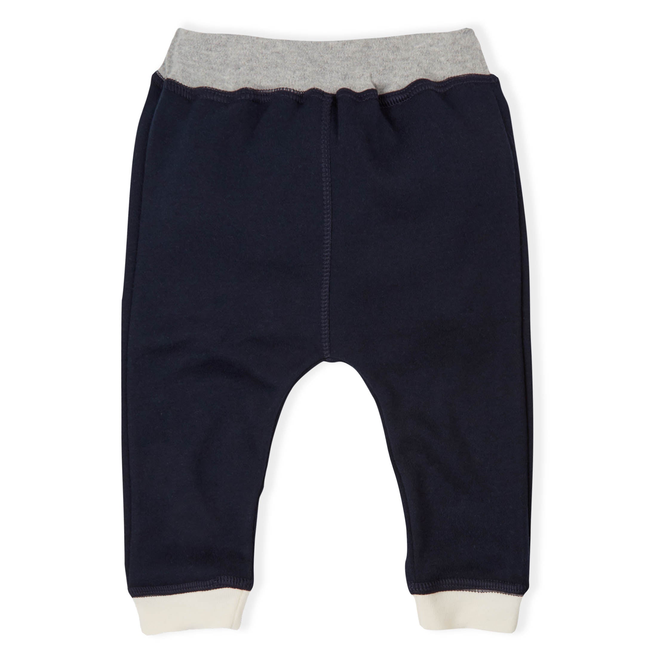 Organic Zoo Pants with Contrast Cuffs