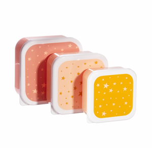 Sass & Belle Little Stars Lunch / Snack Boxes - Set of 3