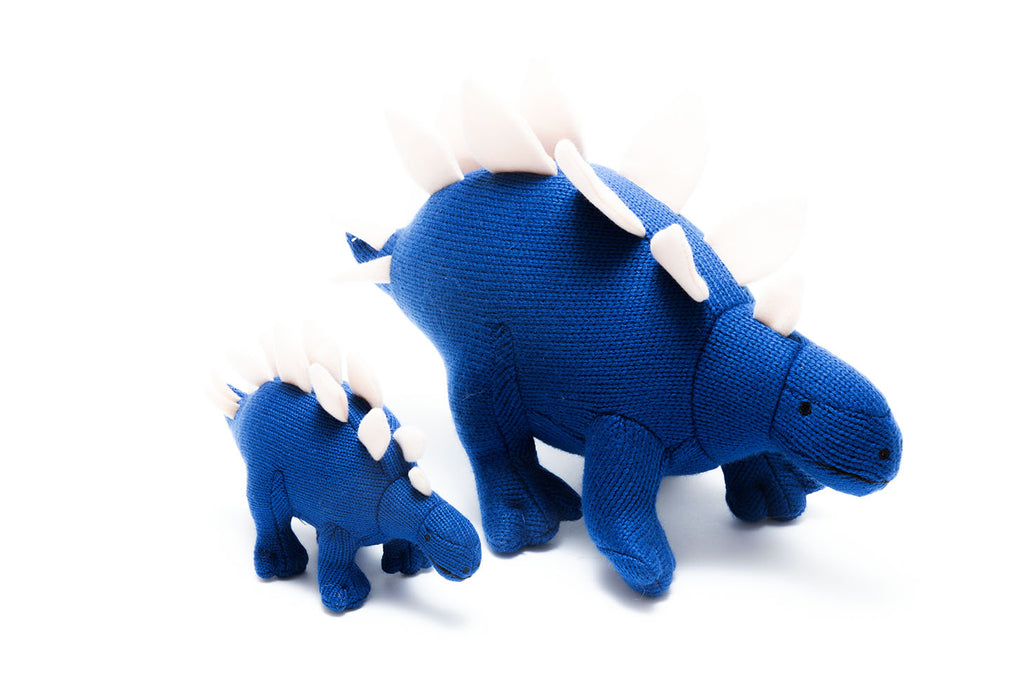 Knitted Stegosaurus Medium Toy