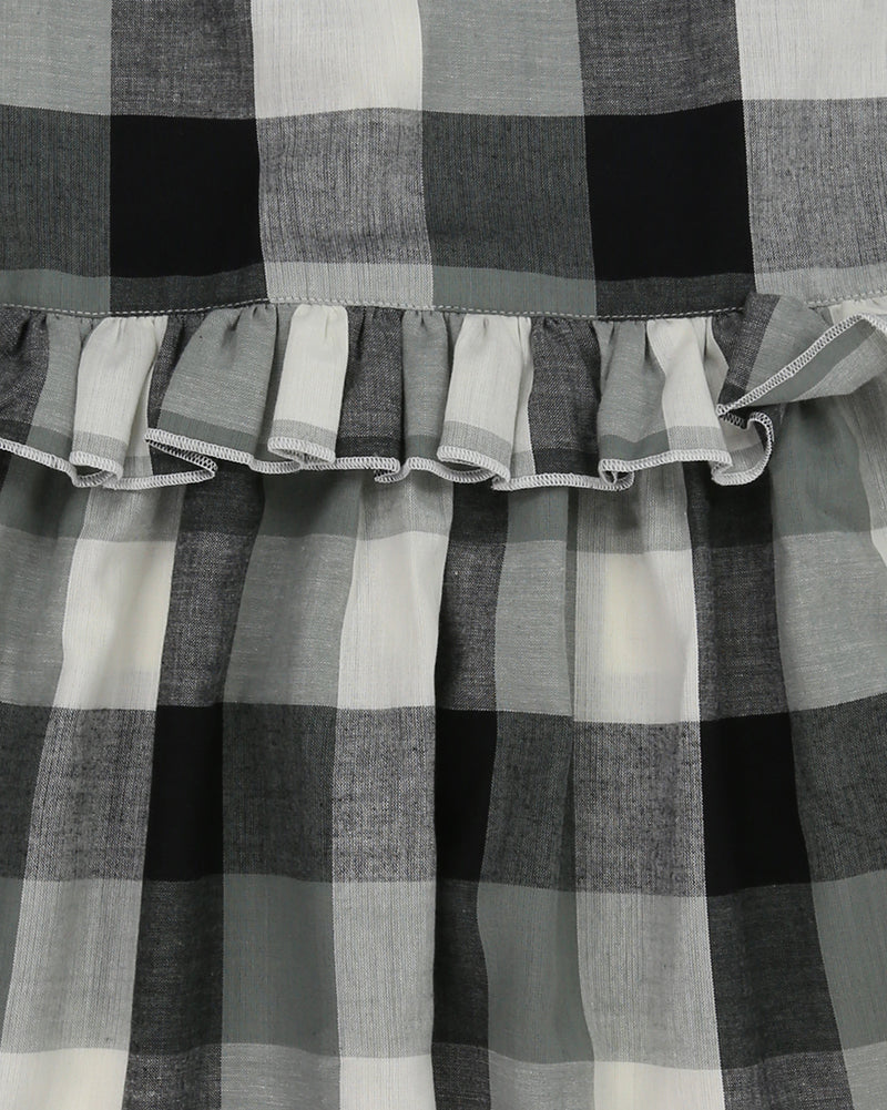 Turtledove London Check Woven Dress