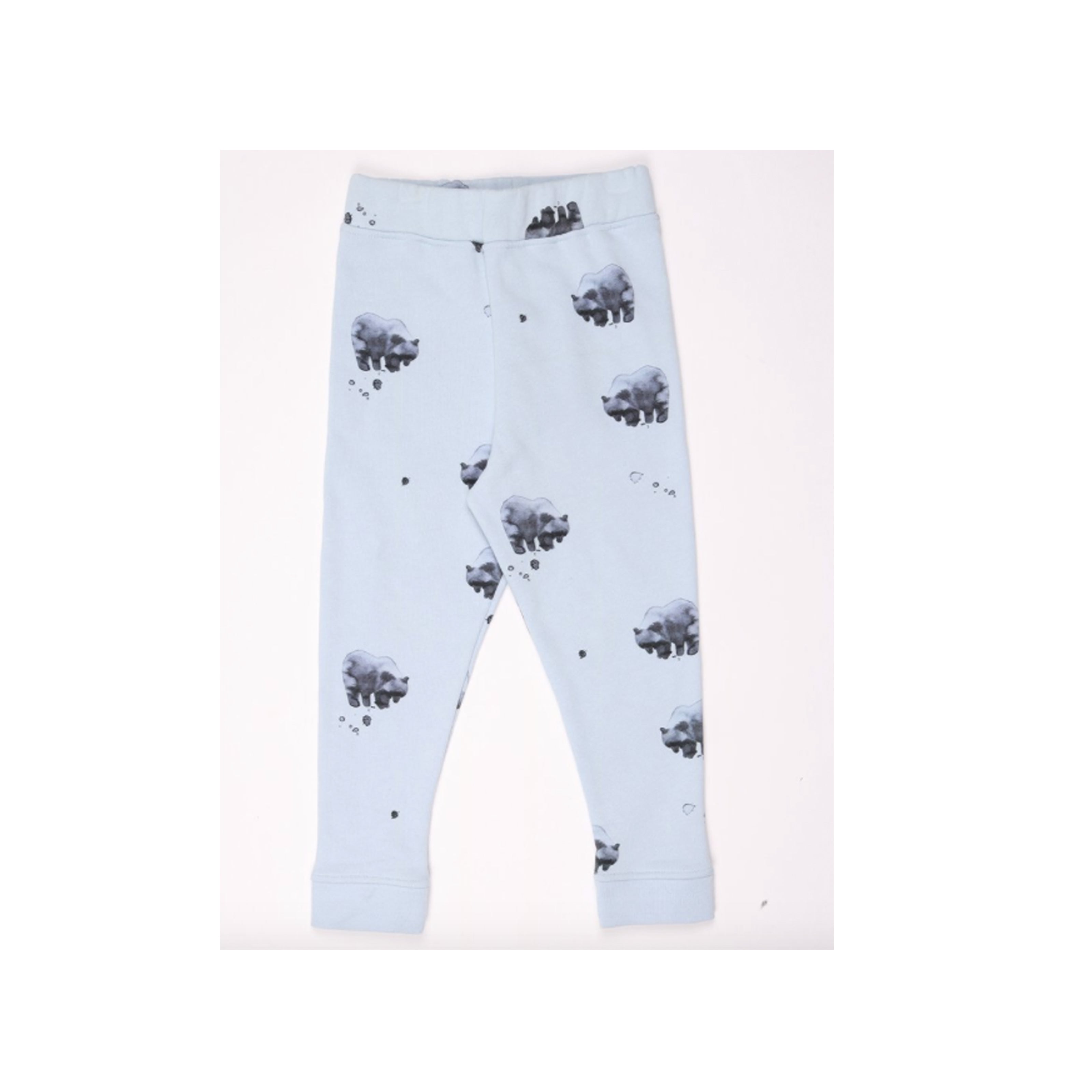 One We Like Bear Print Joggers