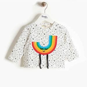 Bonnie Mob Chappy Rainbow Applique T-Shirt