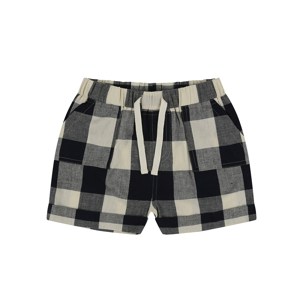 Turtledove London Check Woven Shorts