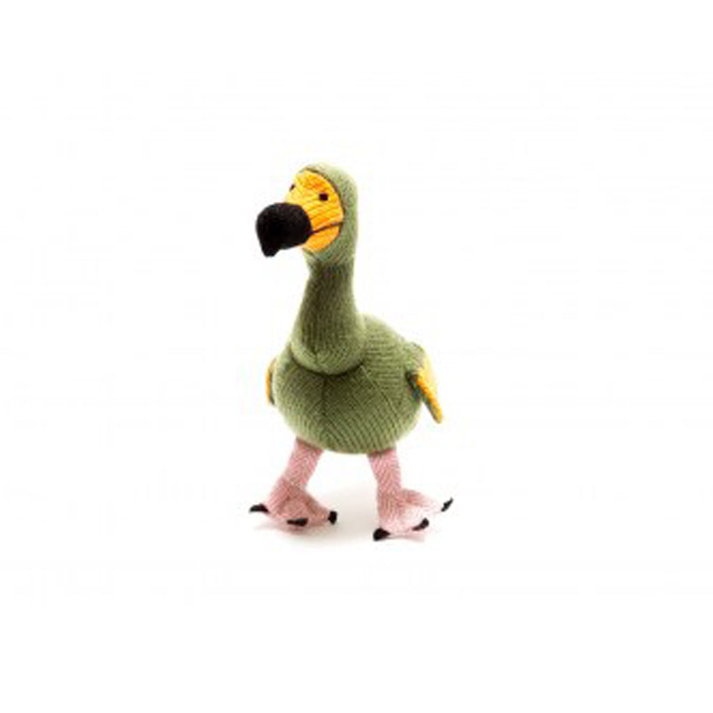 Knitted Dodo Rattle Toy