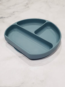 Luna Rose Dusky Blue Silicone Section Plate