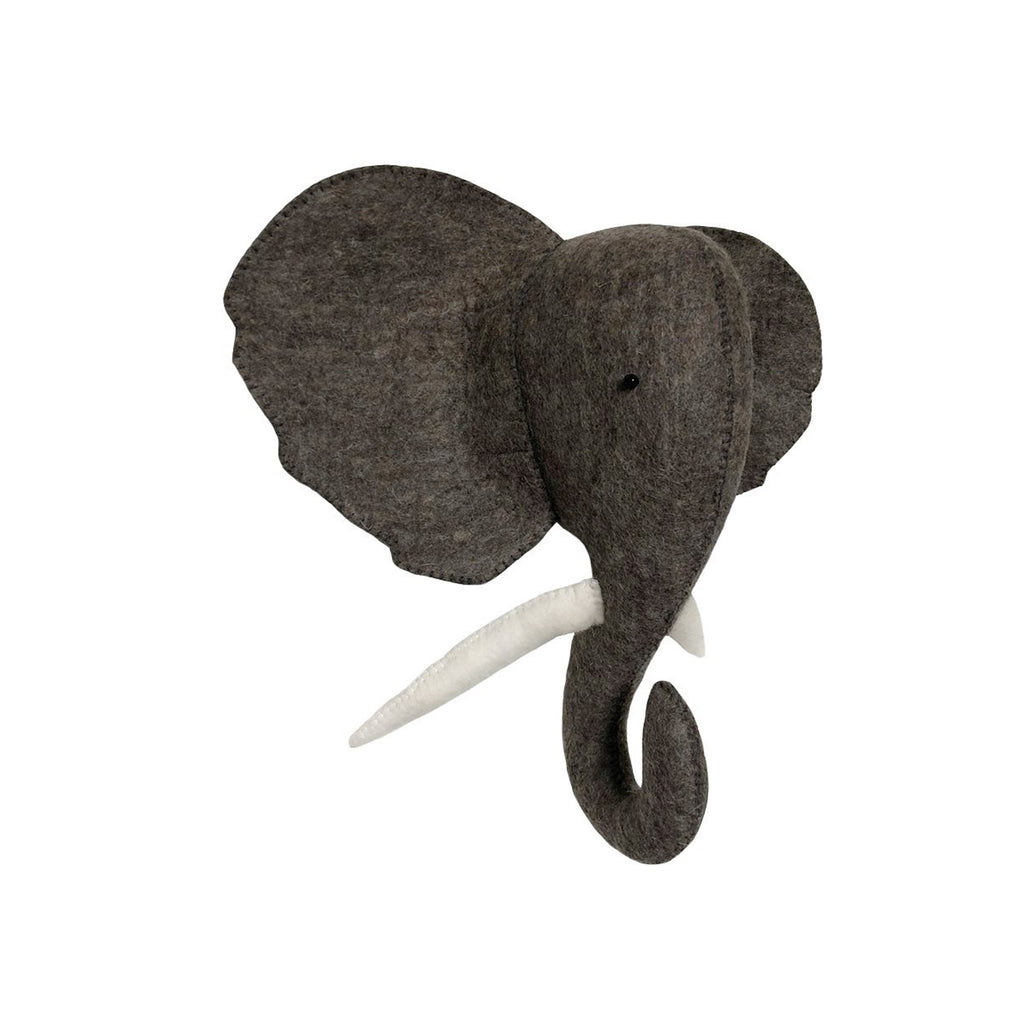 Gamcha Elephant Head Wall Hanging