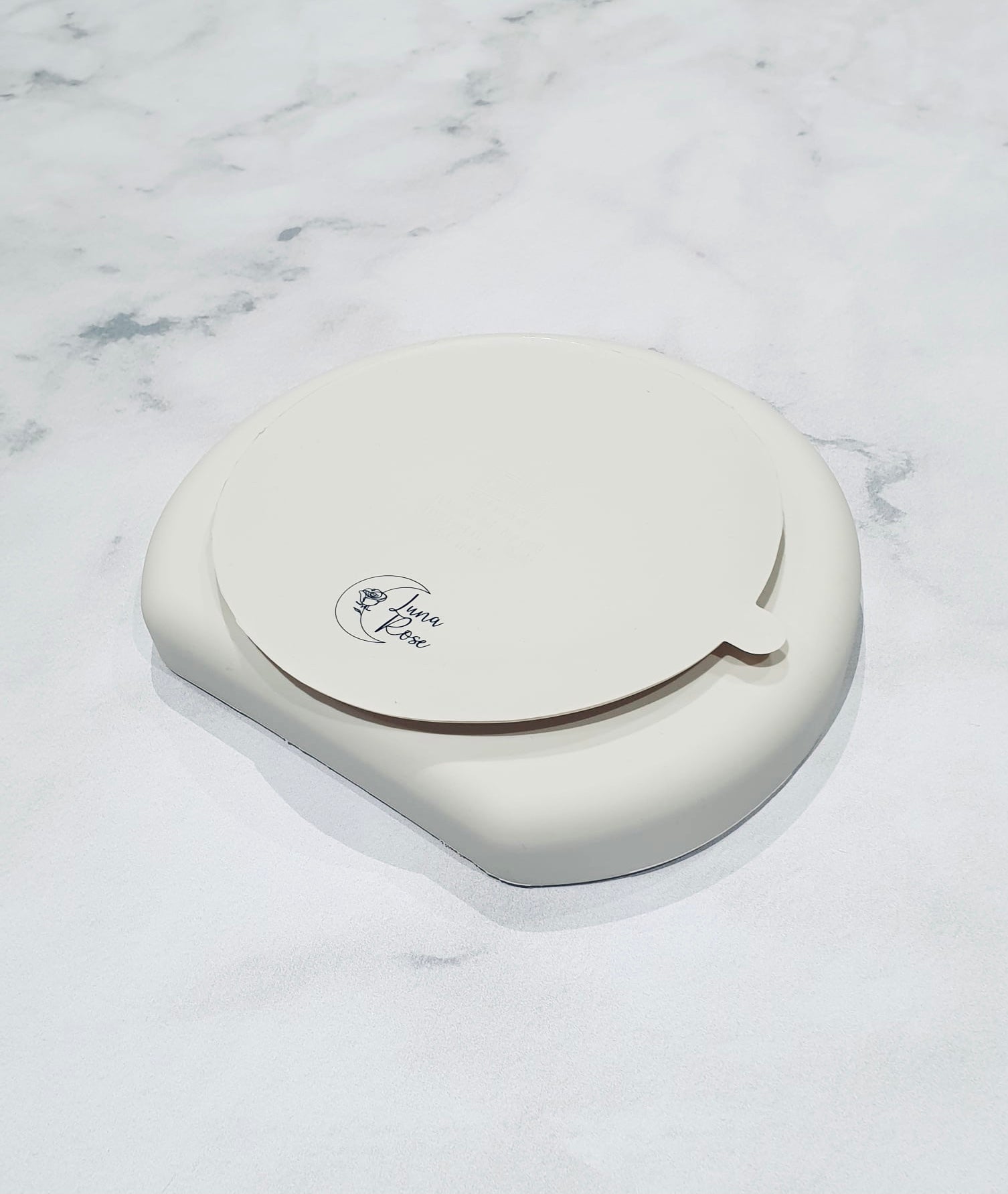 Luna Rose White Sand Silicone Section Plate