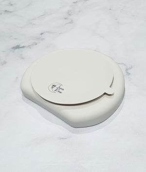 Luna Rose White Sand Silicone Section Plate