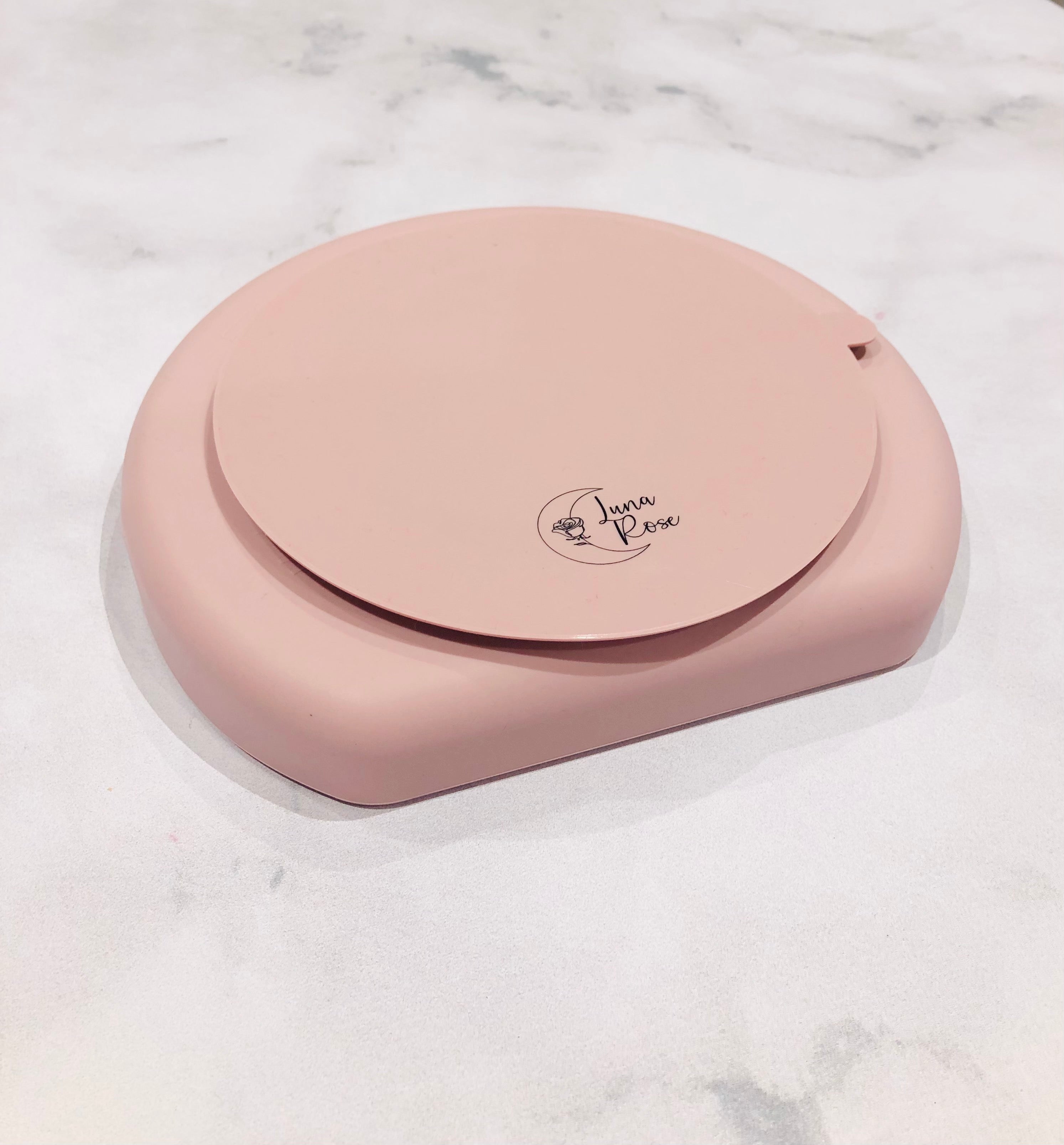 Luna Rose Dusty Pink Silicone Section Plate
