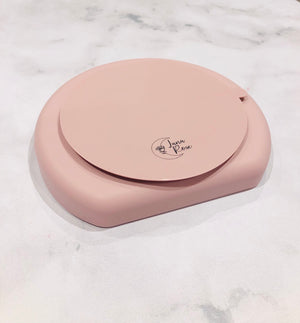 Luna Rose Dusty Pink Silicone Section Plate