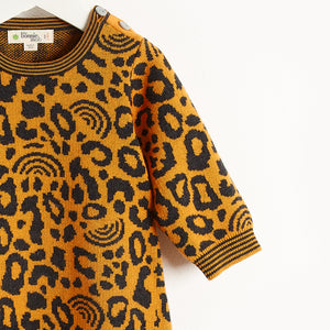 Bonnie Mob Honey Leopard Print Playsuit