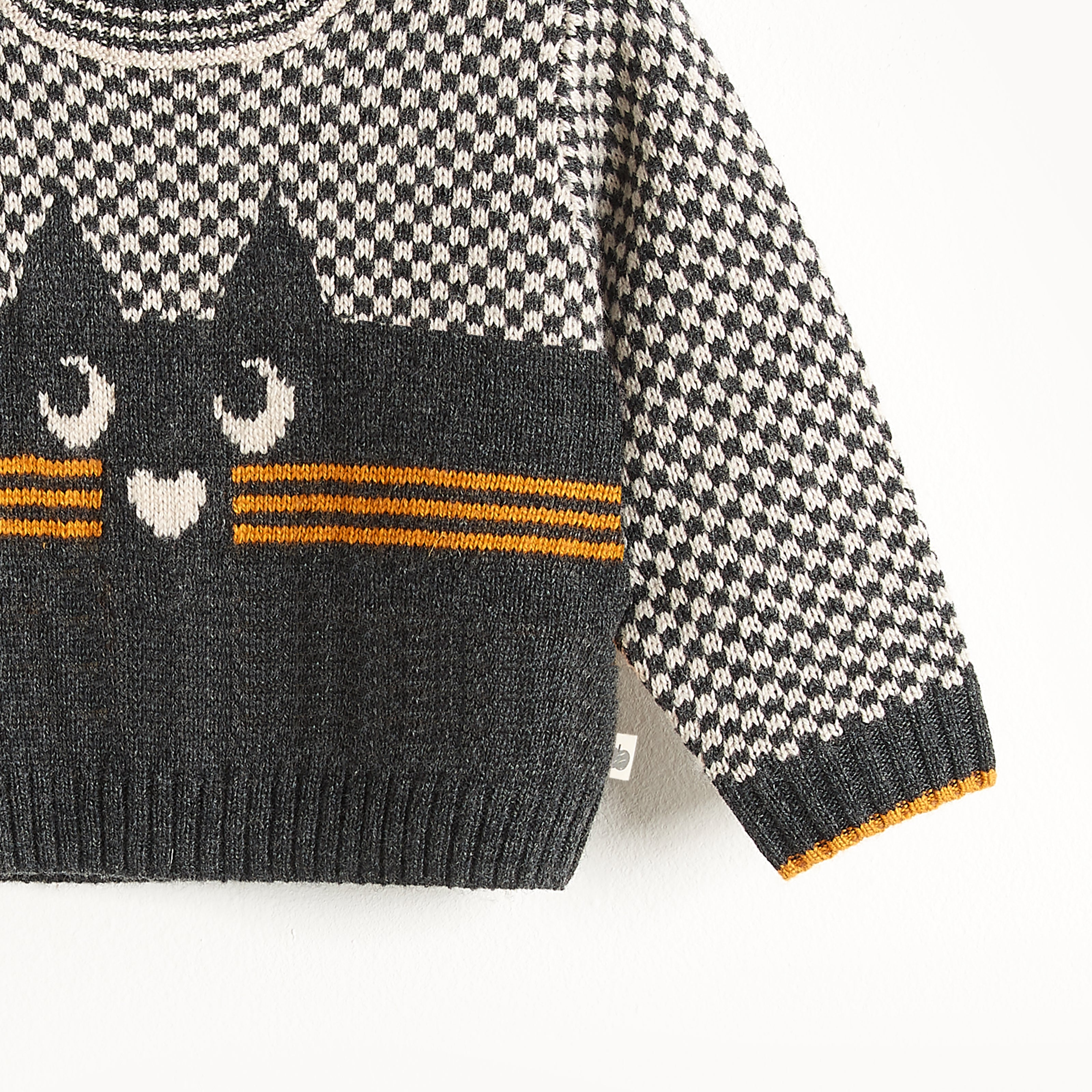 Bonnie Mob Mayfield Cat Intarsia Sweater