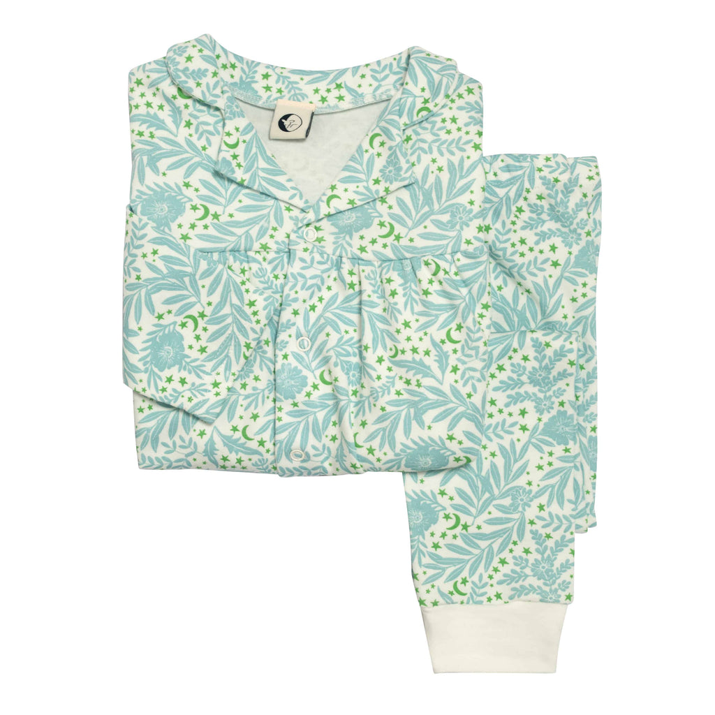 Sleepy Doe Morris Floral Revere Collar Kids PJ Set